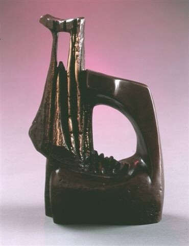 Скульптура под названием "Harpist By Erella G…" - Erella Gurion, Подлинное произведение искусства
