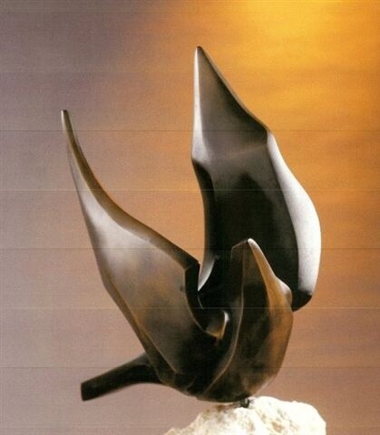 Sculpture titled "Piegon By Erella Gu…" by Erella Gurion, Original Artwork