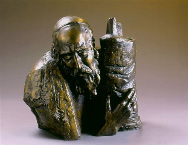 Skulptur mit dem Titel "Prayer by Erella Gu…" von Erella Gurion, Original-Kunstwerk