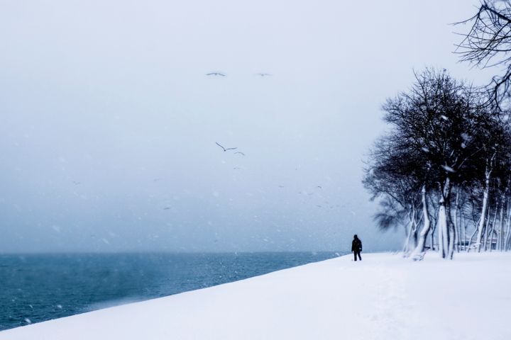 Photography titled "Winter" by Eren Çevik, Original Artwork