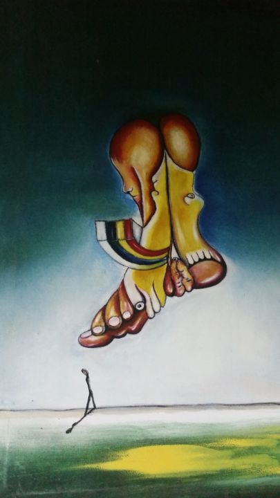 "YÜK" başlıklı Tablo Zinhari tarafından, Orijinal sanat,