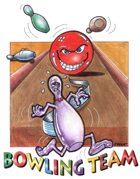 "bowl-team-1.jpg" başlıklı Dijital Sanat H. Ergun Erdal tarafından, Orijinal sanat, Dijital Resim