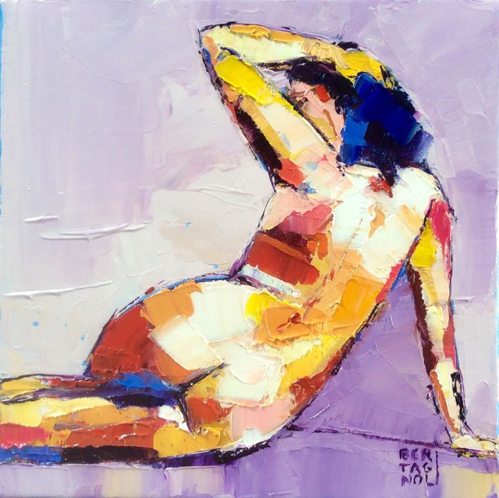 Après La Sieste Peinture Par Eric Bertagnoli Artmajeur