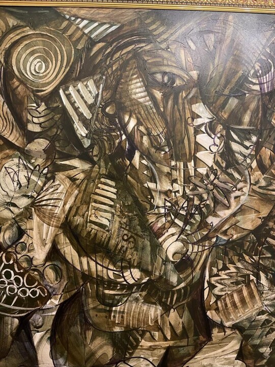 Pintura titulada "31_Imaginario" por Eric Force, Obra de arte original, Acrílico Montado en Bastidor de camilla de madera