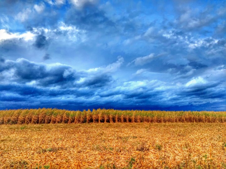 Photography titled "Landscape Stormy VI" by Eric L Vadé, Original Artwork, Digital Photography
