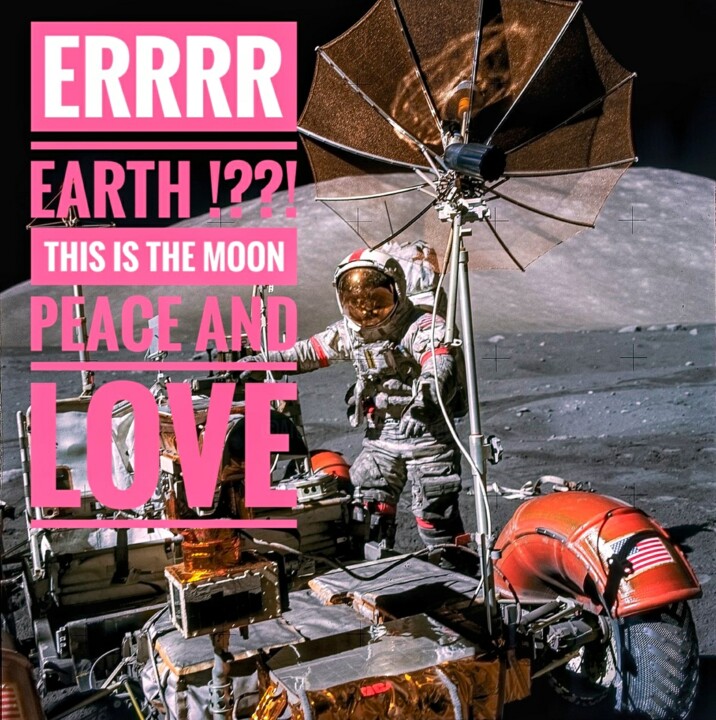 "ERRRR EARTH !?!?" başlıklı Dijital Sanat Eric L Vadé tarafından, Orijinal sanat, 2D Dijital Çalışma