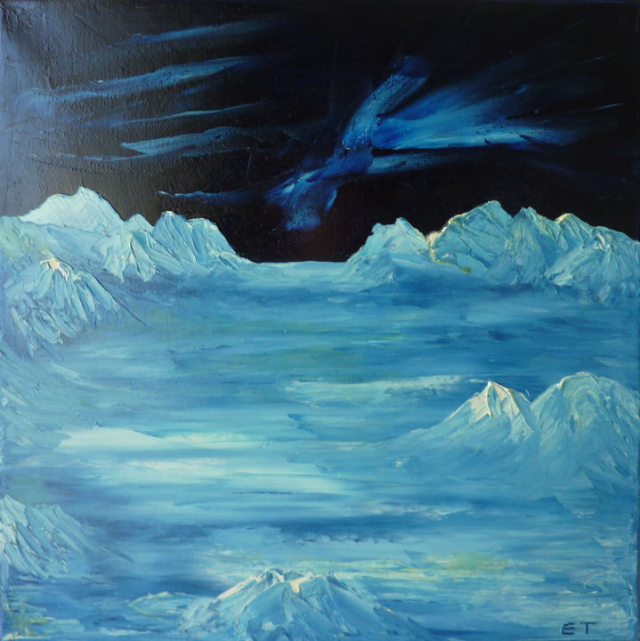 Peinture intitulée "Saveur froide" par Eric Taboureau (Donekk), Œuvre d'art originale, Huile