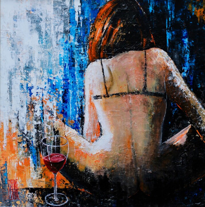 Pintura titulada "Bouderie" por Eric Bourse, Obra de arte original, Acrílico