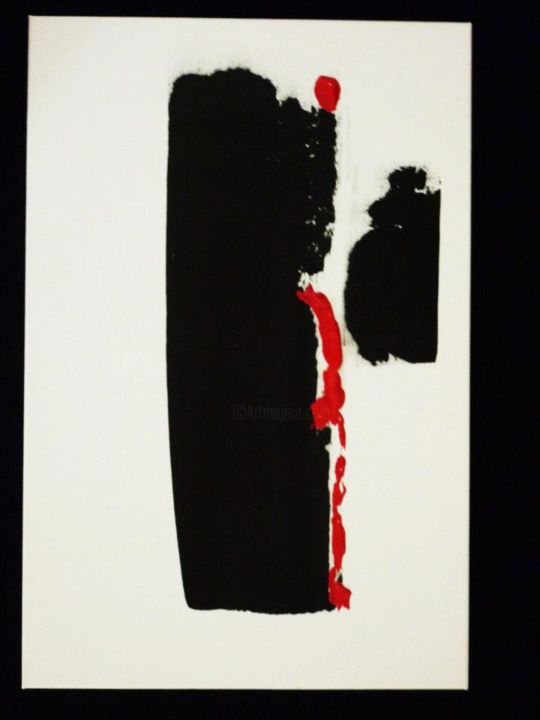 Pintura intitulada "codigo-barras3.jpg" por Erida Schaefer, Obras de arte originais,