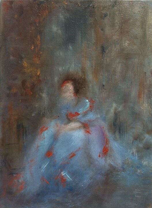 Pittura intitolato "Whispers of Wonder" da Erika Von Gaal, Opera d'arte originale, Olio Montato su Cartone