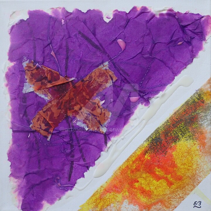 Collages intitulée "Hidden games II" par Erwin Bruegger, Œuvre d'art originale, Collages