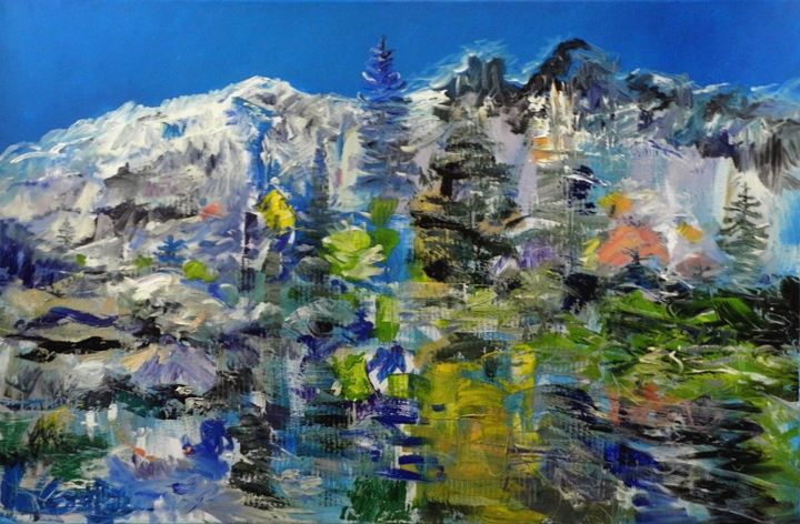 Dolina 1 1x80 Cm 19 Painting By Eryk Maler Artmajeur