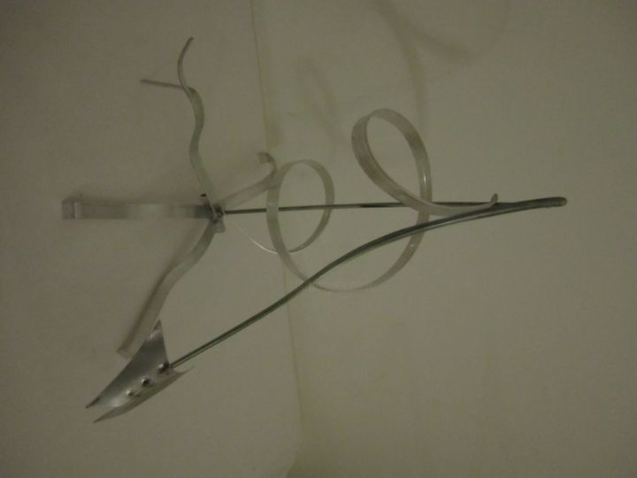 Escultura intitulada "Réptil 1" por António Carlos, Obras de arte originais,
