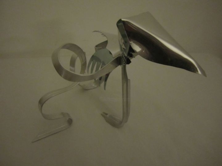 Escultura intitulada "Ave 2" por António Carlos, Obras de arte originais,