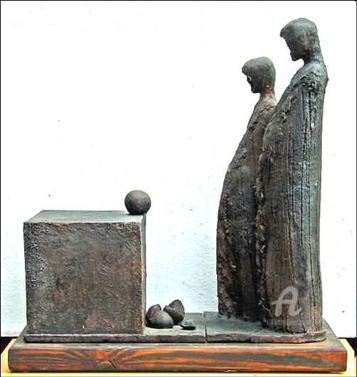 Sculpture titled "(en proceso para fu…" by Nana Tonkin - Obras, Original Artwork