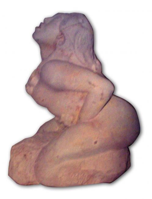 Sculpture titled "la lujuria" by Oscar Delgado Murillo, Original Artwork