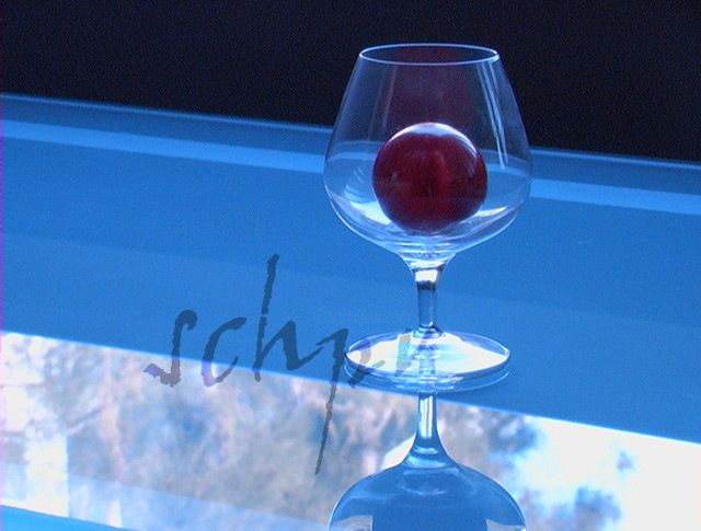 Фотография под названием "Sphere in a glass" - Eshaphot, Подлинное произведение искусства