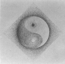 Drawing titled "Ying  Yang" by Esp---Art, Original Artwork
