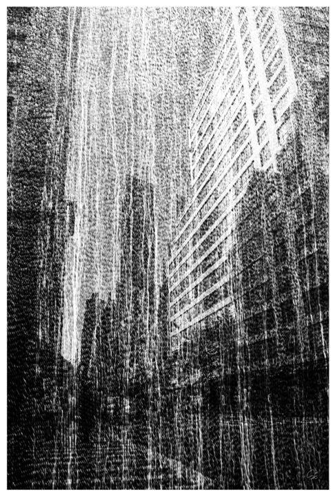 数字艺术 标题为“New York 33 - Série…” 由Gérard Esquerre, 原创艺术品, 数字油画