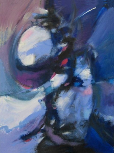 Pintura titulada "Regard de vie" por Gérard Esquerre, Obra de arte original, Acrílico Montado en Bastidor de camilla de made…