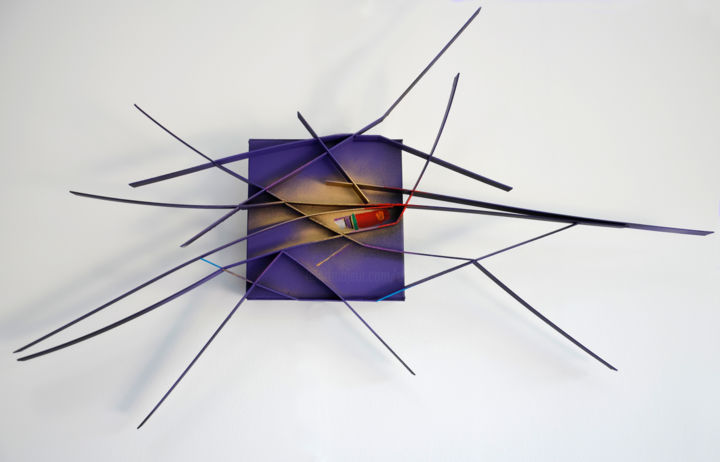 Sculpture intitulée "Extension du domain…" par Gérard Esquerre, Œuvre d'art originale,