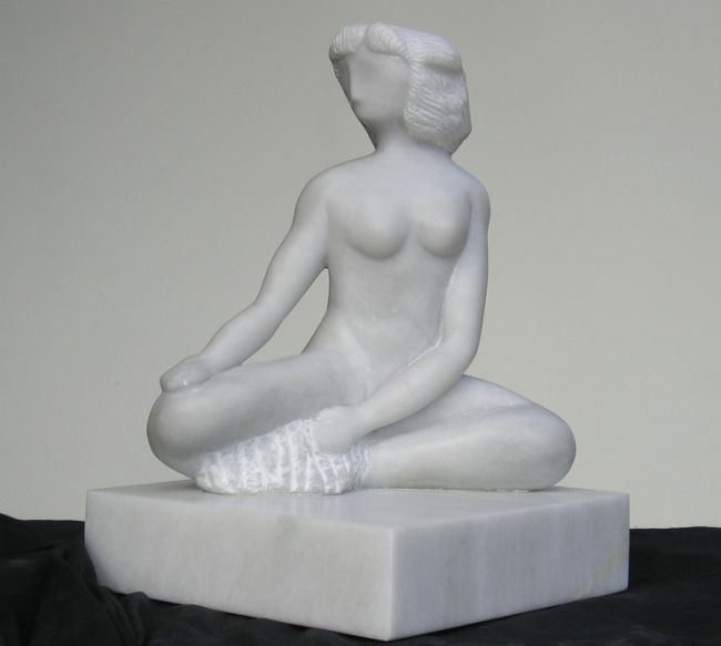 Sculptuur getiteld "Detras de la oscuri…" door José Luís Navarro Esteve, Origineel Kunstwerk