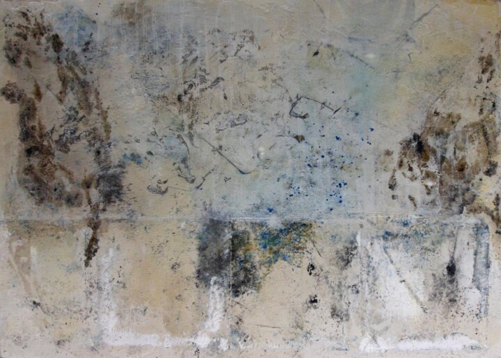 Pintura intitulada "vieux mur" por Esteves De Cooman, Obras de arte originais, Acrílico