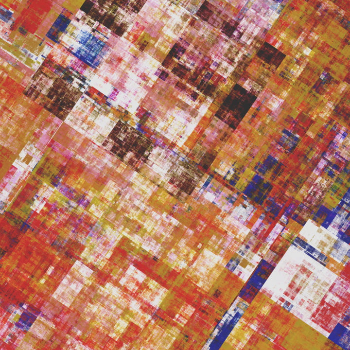 Grafika cyfrowa / sztuka generowana cyfrowo zatytułowany „Abstract Compositio…” autorstwa Angel Estevez, Oryginalna praca, 2…