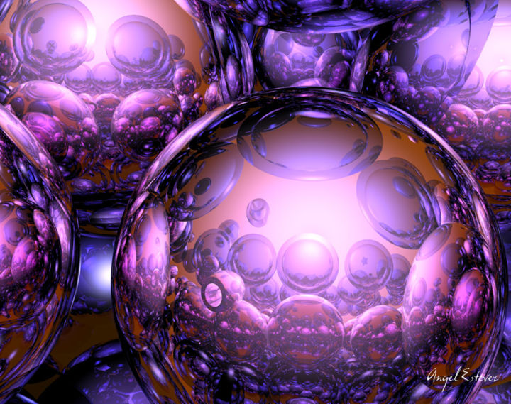 Digital Arts titled "spheres" by Angel Estevez, Original Artwork, 3D Modeling