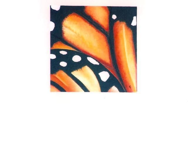 Pintura titulada "Mariposa 2" por Edith Succar, Obra de arte original