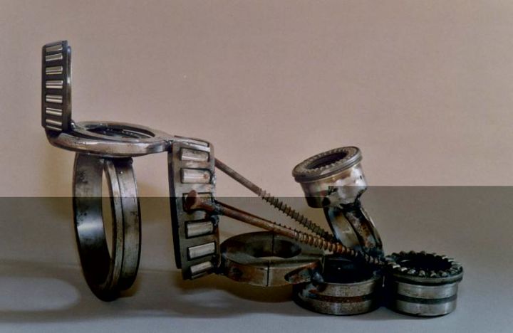 Γλυπτική με τίτλο "chaussure.Série poi…" από Carole Louise Barbier, Αυθεντικά έργα τέχνης
