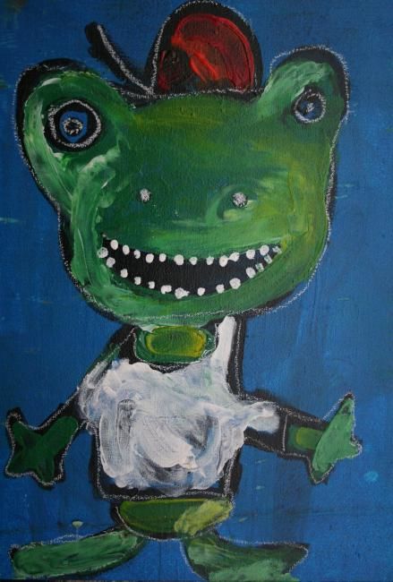 Fotografía titulada "mr grenouille" por Carole Louise Barbier, Obra de arte original