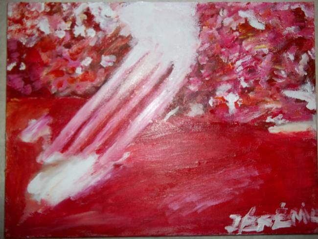 Painting titled "can you feel the su…" by Leternellevue, Original Artwork, Oil