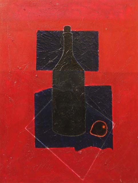 「NOITARUGIF 20 - 04」というタイトルの絵画 Ethel Munizによって, オリジナルのアートワーク