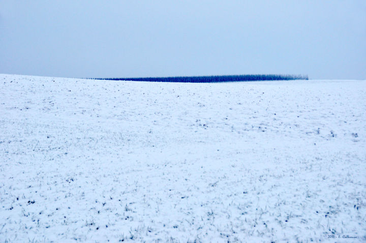 "Horizon de neige" başlıklı Fotoğraf Etienne Coumanne tarafından, Orijinal sanat