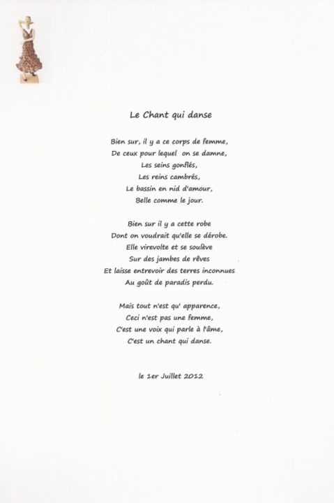 Le Chant Qui Danse Sculpture By Etienne Fatras Artmajeur