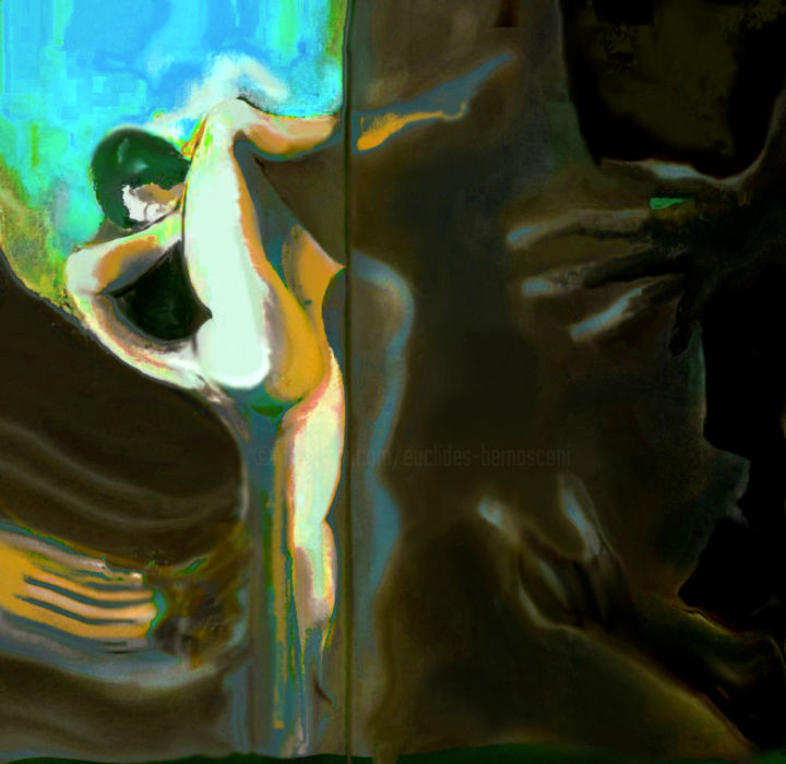 Arts numériques intitulée "Amor asistido - ter…" par Euclides Bernasconi Castellano, Œuvre d'art originale
