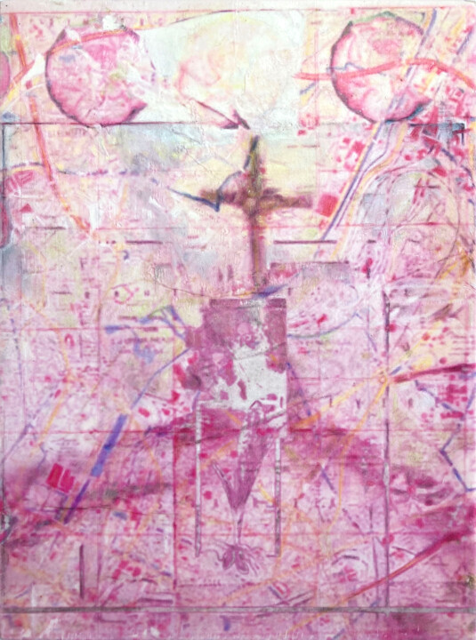 Картина под названием "Overprotected" - Eva Bergera, Подлинное произведение искусства, Акрил
