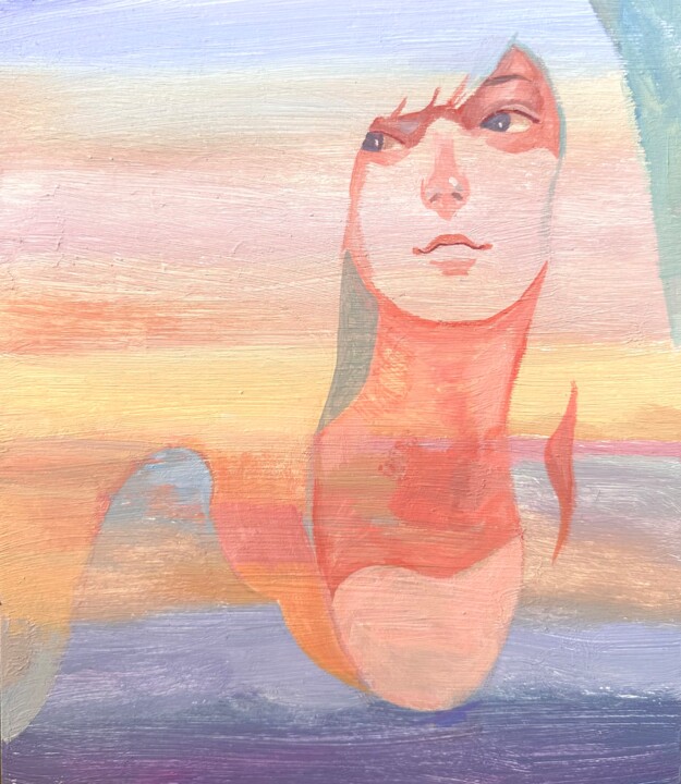 Peinture intitulée "“Dream”" par Eva Gets, Œuvre d'art originale, Acrylique