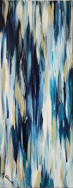 Painting titled "Elevation" by Eva Ivanova, Original Art, Acrylic
