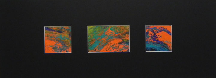 Peinture intitulée "van Put naar Berg b…" par Eva Lacres, Œuvre d'art originale, Huile Monté sur Panneau de bois