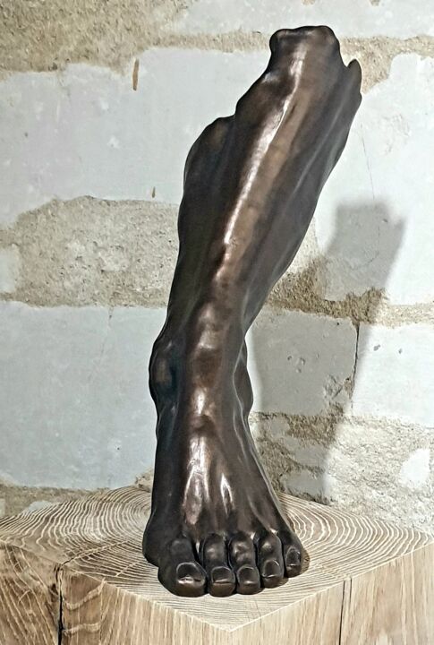 Скульптура под названием "Morphème" - Eva Czaplicki, Подлинное произведение искусства, Глина