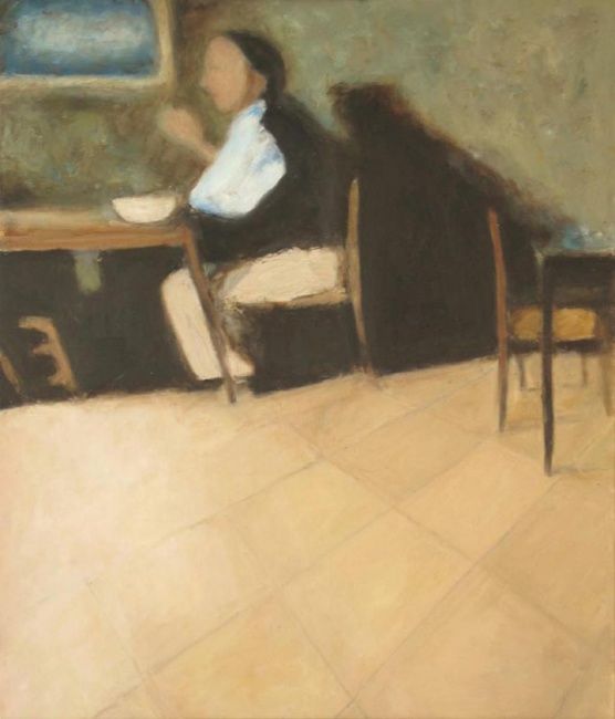 Peinture intitulée "Lonely" par Eva Ban Gophen, Œuvre d'art originale