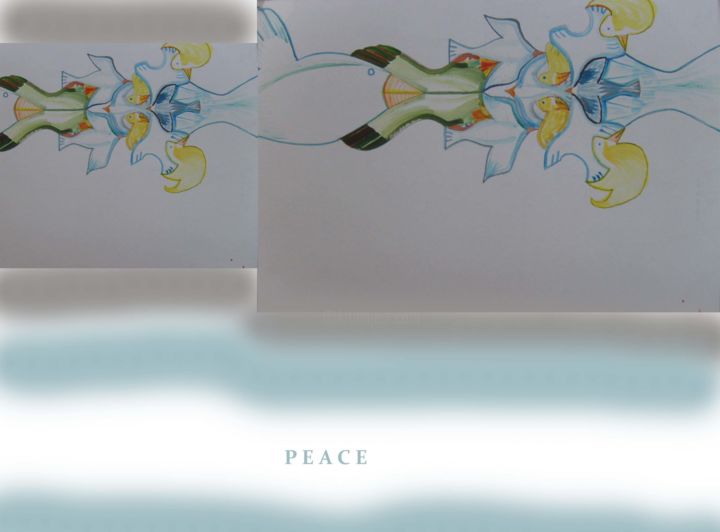 Photographie intitulée "peace-7.jpg" par Eheart, Œuvre d'art originale