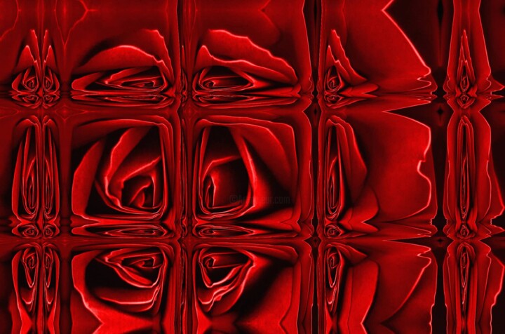 Digitale Kunst mit dem Titel "Roser" von Evanthia Ralliou, Original-Kunstwerk, Digitale Fotografie