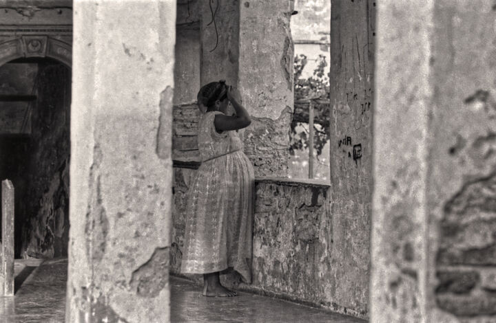 Photographie intitulée "aimra'a (femme )  A…" par Gilbert Le Vast, Œuvre d'art originale, Photographie argentique