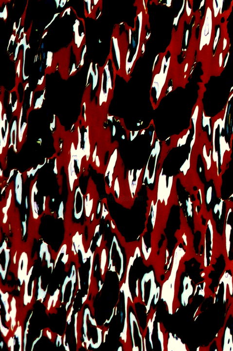 Photographie intitulée "Graphic 3 (rouge).j…" par Eve Cloarec, Œuvre d'art originale, Photographie numérique