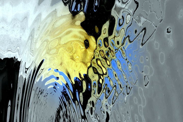 Photographie intitulée "The shape of water" par Eve Cloarec, Œuvre d'art originale, Photographie numérique
