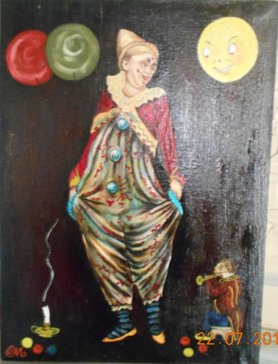 Pittura intitolato "dscn8851.jpg" da Eva De Los Santos, Opera d'arte originale, Olio
