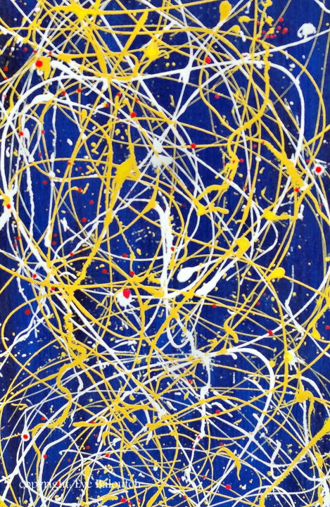 Peinture intitulée "Aéromix" par Eve Baloutch (Wond'AwA), Œuvre d'art originale, Acrylique